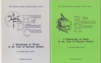 The Sherlock Holmes Natural History Series【シャーロックホームズ自然史シリーズ】