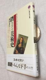 踏みはずす美術史　私がモナ・リザになったわけ　サイン/シール3枚付き