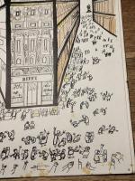 DERRIERE LE MIROIR 　鏡の向こう側
STEINBERG　1953