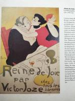 TOULOUSE-LAUTREC 6Posters POSTERBOOK　仏文　（一枚欠）