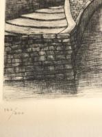 木村重信　銅版画　162/200　鉛筆サイン