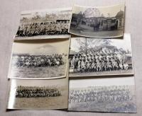 昭和12年～19年頃　満州、北朝鮮近郊の写真　66枚　（分売不可）
北朝鮮好仁警察署　4枚
満州旅行(名刺版)　36枚　（キャビネ版変形）7枚
大東亜戦占獲兵器展　東京師団管下配属将校見学会(二子玉川園)　1枚
軍旗拝受歩兵第七十三連隊/第八週記念　一枚
学校教練査閲（印旛実業学校・野田農工学校）6枚
奉天東陵　天下渡化(6枚封筒付き）30切サイズ
富士裾野演習記念(5枚封筒付き)写真裏に演習記念印あり30切サイズ　
読売新聞昭和9年切り抜き一枚

