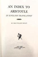 An index to Aristotle in English translation