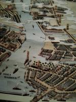 大阪市パノラマ地図　大正13年発行・復刻版