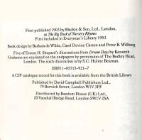 Mother Goose's Nursery Rhymes (Everyman's Library CHILDREN'S CLASSICS)