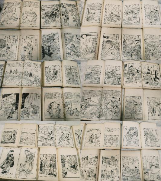 浮世絵名作集　５冊セット 覆刻 浮世絵名画全集 全三十五冊揃い（八十七巻合本） 全部木版手摺