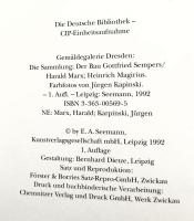 Gemaldegalerie Dresden: Die Sammlung alte Meister : der Bau Gottfried Sempers