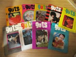 音楽雑誌　ガッツ（guts) １２冊（創刊号-3.6-8.13.14.16.26.27.34.40号）