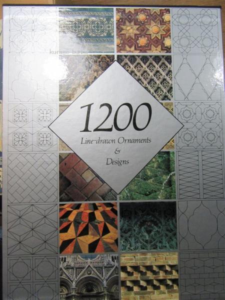 線描オーナメント１２００ 古書古本 dessin: 線描オーナメント1200 2冊組（清水要）