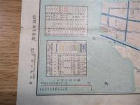 大阪都市計画地域図　4万分の1