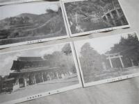 太宰府天満宮絵端書　袋付（少破れ）　6枚