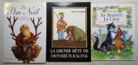 絵本　仏文　9冊一括　LE CHAT/Naissance d`un livre/Le Pere Noel/Annie/UN CHATEAU FORT/LA GROSSE BETE DE MONSIEUR RACINE/etc.
