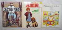 絵本　仏文　9冊一括　LE CHAT/Naissance d`un livre/Le Pere Noel/Annie/UN CHATEAU FORT/LA GROSSE BETE DE MONSIEUR RACINE/etc.
