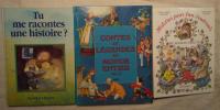 仏文　絵本　8冊一括　Georges,ver de terre/Contes pour Enfants sages/Le Roi BABAR/LICORNES/DINOSAURES/DE MAMAN CHATTE/Tu me racontes une histoire?/CONTES ET LEGENDES DU MONDE ENTIER vol.2　