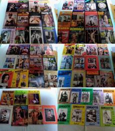 1970年代～1990年代のBONDAGE洋雑誌一括　64冊