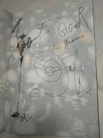 H.R.ギーガー　H.R.Giger's Necronomicon　サイン絵入り（ペン）　Edition C