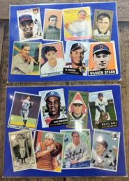 LEGENDS OF BASEBALL AMERICAN BASEBALL CARDS 2枚
（レジェンド・オブ・ベースボールのアメリカンベースボールカード）