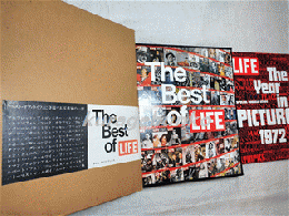 The Best of LIFE (日本語版） ・ LIFE The Year in PICTURES 1972/DECEMBER/29(英語版）　2冊　「ザ ベスト オブ ライフ」・雑誌週刊ライフ（最終巻）