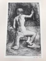 Rembrandt　RADIERUNGEN（レンブラント - ラジオンゲン）　Eine Auswahl von 100 der wertvollsten Radierungen des Meisters Liebhaberdrucke der Deutschen Buch-Gemeinschaft Werk