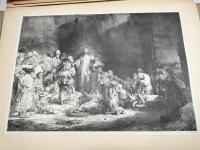 Rembrandt　RADIERUNGEN（レンブラント - ラジオンゲン）　Eine Auswahl von 100 der wertvollsten Radierungen des Meisters Liebhaberdrucke der Deutschen Buch-Gemeinschaft Werk