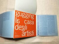 GUGGING LA CASA DEGLI ARTISTI  12枚入り　アールブリュット展覧会カタログ　イタリア語