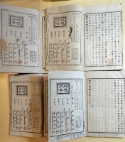 明治教科書　高等科用　帝國讀本　巻４・５・６・８  明治27年(1894年)　４冊一括