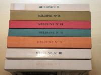 Mélusine  メリュジーヌ 7冊一括　フランスの伝承話  フランス語
 No1:Emission-Réception    No3:MARGES NON-FRONTIERES　No4:LE LIVRE SURREALISTE  No6:RAYMOND ROUSSEL EN GLOIRE  No７：L`AGE D`OR-L`AGE D`HOMME　No:9 ARP POETE PLASTICIEN   No10:AMOUR-HUMOUR
Cahiers du Centre de Recherches sur le Surréalisme