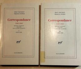Correspondance I (1923-1968)・II（1946-1968）　２冊一括　フランス語　ペーパーバック　EDITION CRITIQUE ANNOTEE PAR CLAIRE BOARETTO