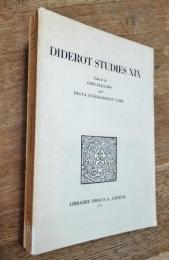 DIDEROT STUDIES XIX  フランス語　ペーパーバック
