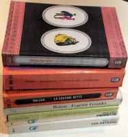 BALZAC 7冊一括　フランス語　Modeste Mignon　LA COUSINE BETTE　Eugénie Grandet　le Père Goriot　pierrette　les paysans