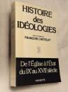 Histoire des idéologies tome 2　　イデオロギ...