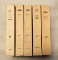 JOURNAL（EXTRAITS)　1834-1846/1846-1849/1849-1850/1850-1853/1854-1855　5冊揃い一括  Traduit du danois par  KNUD FERLOV et JEAN-J.GATEAU