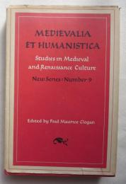 [[英書] MEDIEVALIA ET HUMANISTICA STUDIES IN MEDIEVAL & RENAISSANCE CULTURE NEW SERIES NO. 9  (Library of Congress 廃棄本)