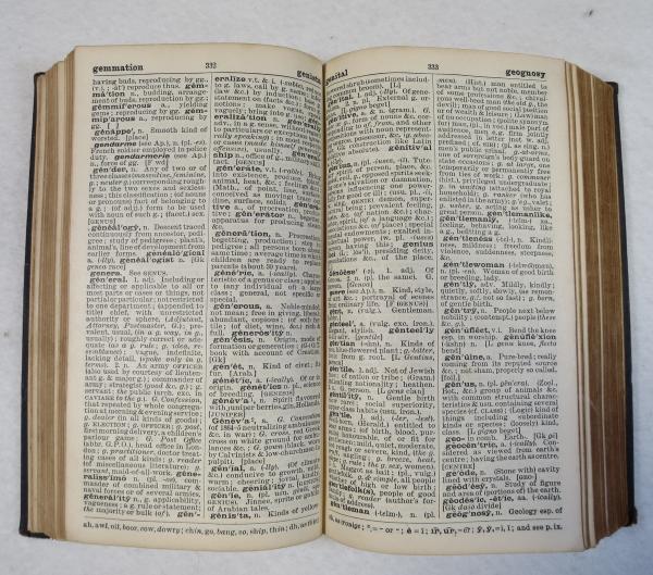 英書] The Pocket Oxford Dictionary of Current English (1924年初版