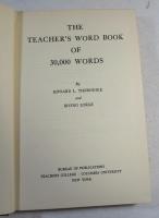 [英書]  TEACHER'S WORD BOOK OF 30,000 WORDS