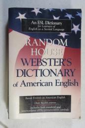 [英書]　　RANDOM HOUSE  Webster's Dictionary of American English  Edited by Gerard M. Dalgish