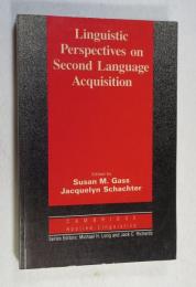[英書] Linguistic Perspectives on Second Language Acquisition 　[CAMBRIDGE Applied Linguistics  Series]