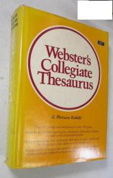 [英書] Webster's Collegiate Thesaurus =The first totally new thesaurus in over 120 years." More than 100,000 synonyms, antonyms, idiomatic phrases, related and contrasted words.Usage examples and a concise definition at each main entry for precision and clarity in word selection.Alphabetical arrangement and the absence of complicated cross-indexes make this thesaurus unclaves use