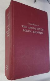 [英書] A Concordance to THE ANGLO-SAXON POETIC RECORDS