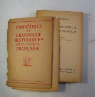 [仏書] PHONÉTIQUE ET GRAMMAIRE HISTORIQUES DE LA LANGUE FRANÇAISE