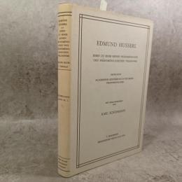 Ideen zu Einer Reinen Phaenomenologie und Phaenomenologischen Philosophie: Allgemeine Einfuehrung in die Reine Phaenomenologie (Husserliana: Edmund Husserl – Gesammelte Werke)