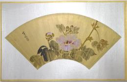 京都画壇を中心とした扇面画帖