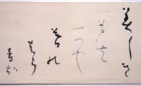 阿波野青畝 散らし書き着物帯