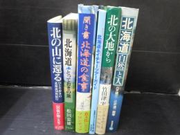 北海道自然と人 （八木健三, 辻井達一 編著  築地書館  1985 ）
北の大地から （竹田津実 写真・文  恒文社  1993）
北海道ネイチャーツアーガイド （北海道のエコツーリズムを考える会 編  山と溪谷社 2000 ）
聞き書 北海道の食事 （農山漁村文化協会　昭61）
北の山に還る : ひとり歩きの北海道38座紀行 （見奈美秀蔵　見奈美秀蔵  1995 ）
北海道とっておきの旅　（1994/7　　松田 忠徳）　/6冊