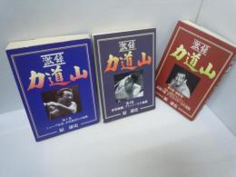 激録力道山 第1巻 (シャープ兄弟、木村政彦との死闘)　
激録力道山 第4巻 (世界制覇、ブラッシーとの血闘)   /
激録力道山 第5巻 (最期の敵、デストロイヤーとの攻防)  /　3冊