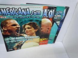 週刊プロレス別冊　盛夏季号 「アメリカーナ ドットコム」　夏季号　盛夏季号　新春号 「アメリカーナ ・センチュリー」　4冊