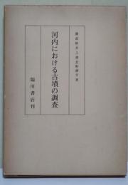 河内における古墳の調査