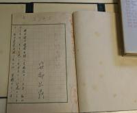 安部公房草稿「あの朝の記憶」ペン書400字詰6枚完  帙付 初版本付き