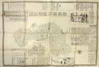 福島県伊達郡全図（蚕種製造一家一覧表）