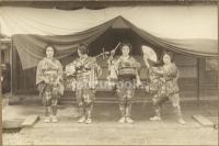 【古写真】御即位大典 小千谷料理組合奉祝仁和加ニ参加セシ魚沼館連中